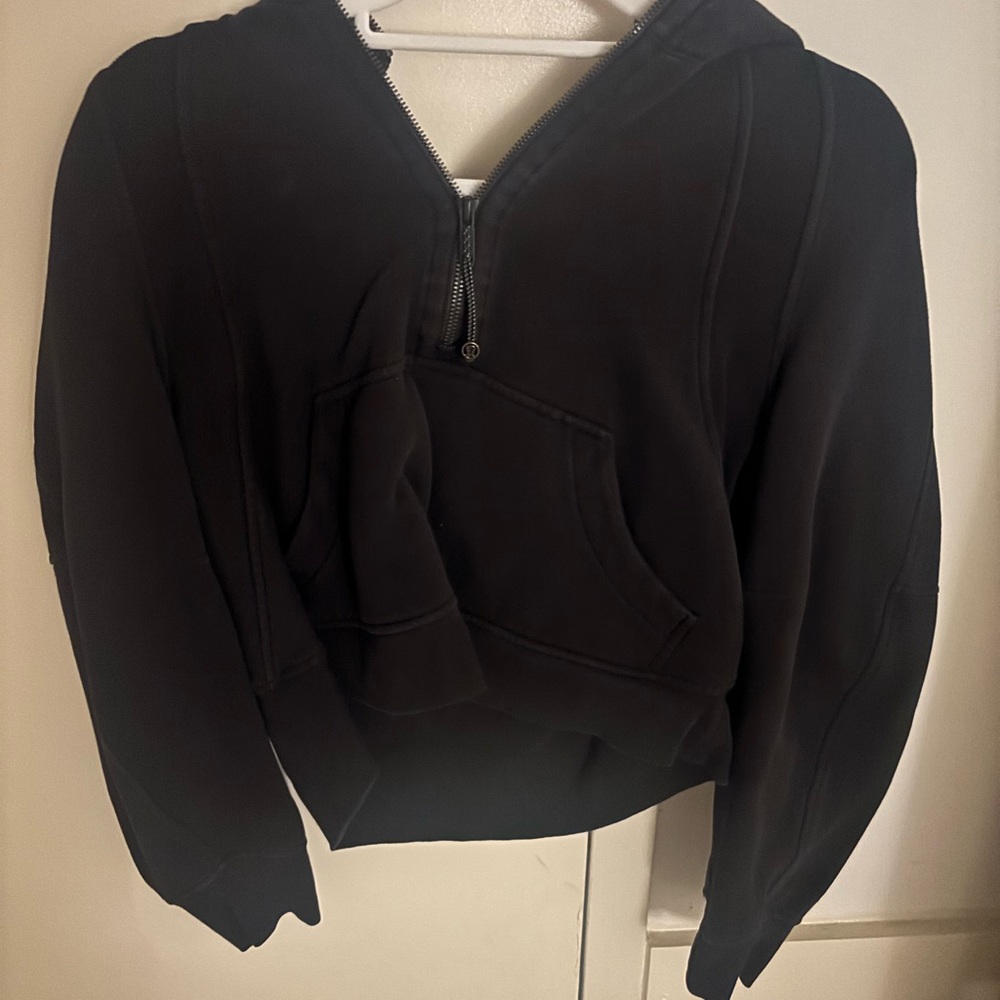lululemon athletica Black Scuba Hoodie